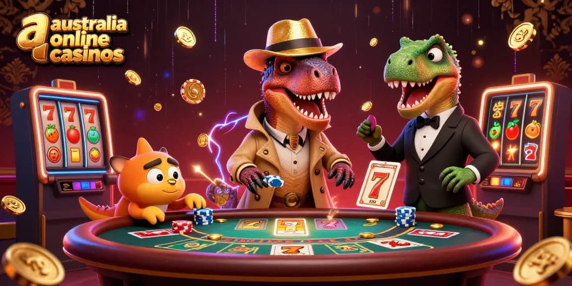 Engage with excitement at australia online casinos featuring a clever velociraptor in disguise!