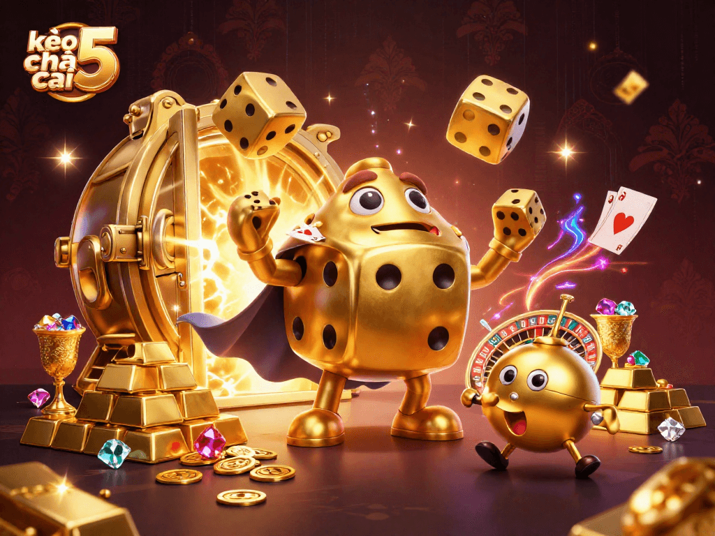 Join kèo nhà cái 5 for exciting casino adventures featuring vibrant characters and rich gaming visuals.