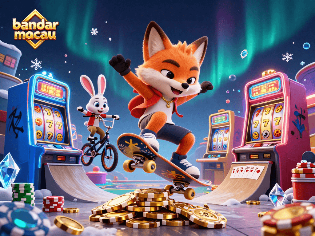 Experience thrilling casino action with bandar toto macau featuring lively characters and vibrant gaming elements.