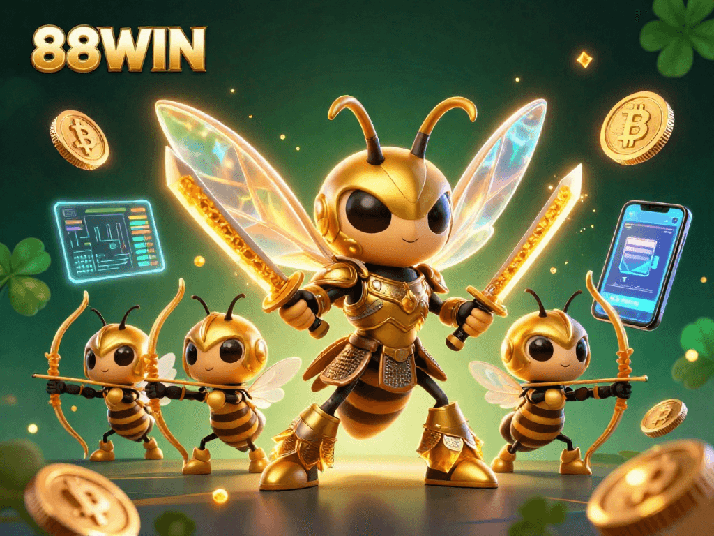 Play innovative games at 88WIN Casino featuring unique characters and vibrant elements.