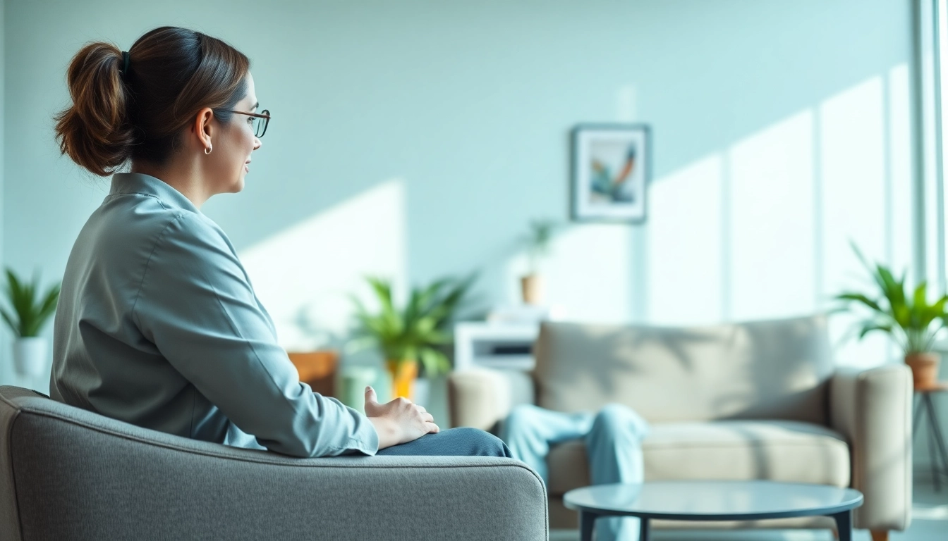 Engaging ADHD Therapy session between professional therapist and client.