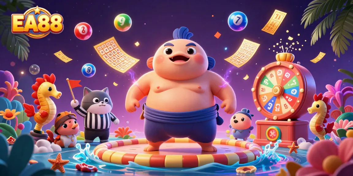 Experience the thrill of EA88 casino gaming with a colorful, lively underwater scene.