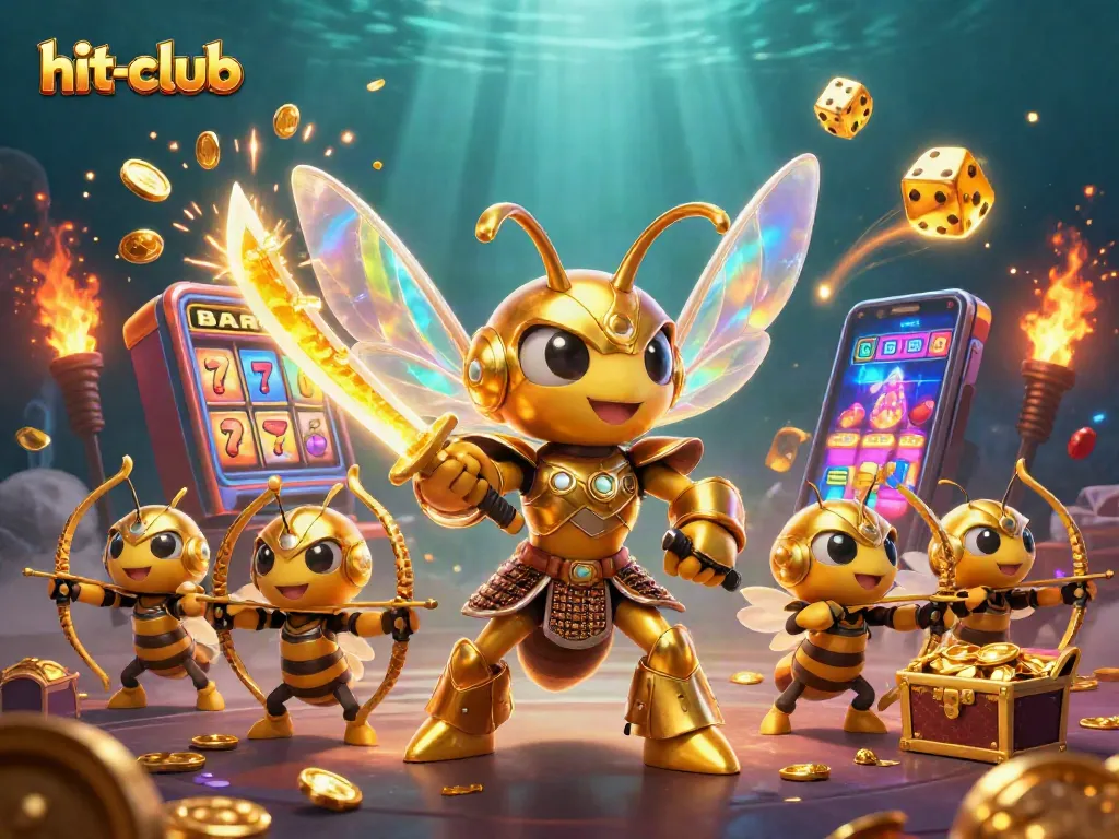 Join the action at hit-club with colorful casino games and dazzling jackpots exploding around dynamic characters.