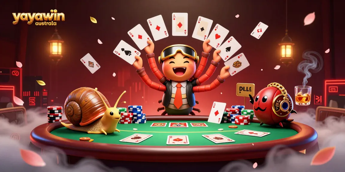 Win big at yayawin australia with immersive poker action in a vibrant 3D scene.