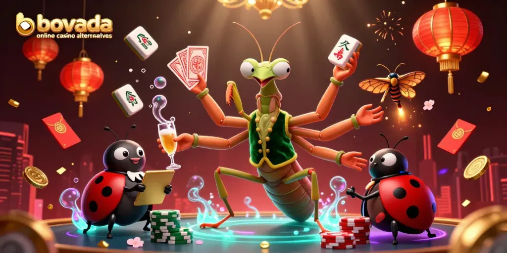 Experience exciting gameplay with this vibrant illustration of bovada online casino alternatives featuring dynamic elements.