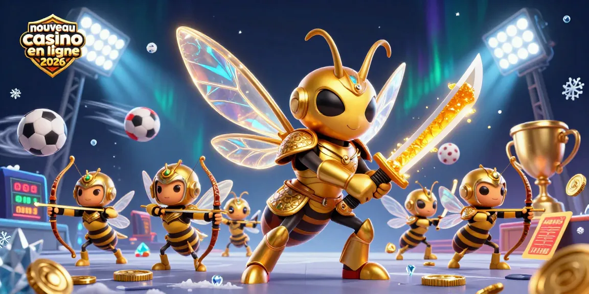 Jouer sur un nouveau casino en ligne 2026 avec un hornet géant et des éléments de jeux captivants.