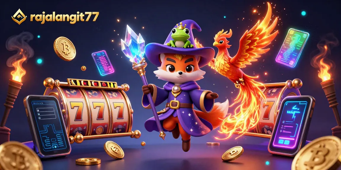 Rasakan sensasi judi dengan rajalangit77, wizard dan phoenix menyemarakkan permainan slot!