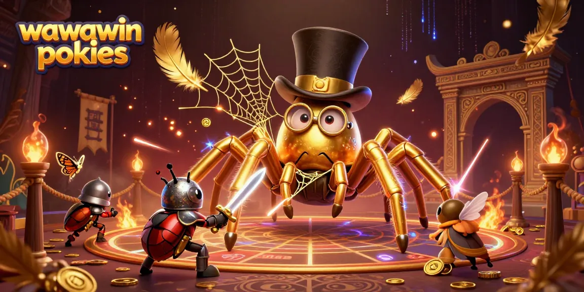 Experience thrilling wawawin pokies action in a vibrant casino-inspired 3D scene.