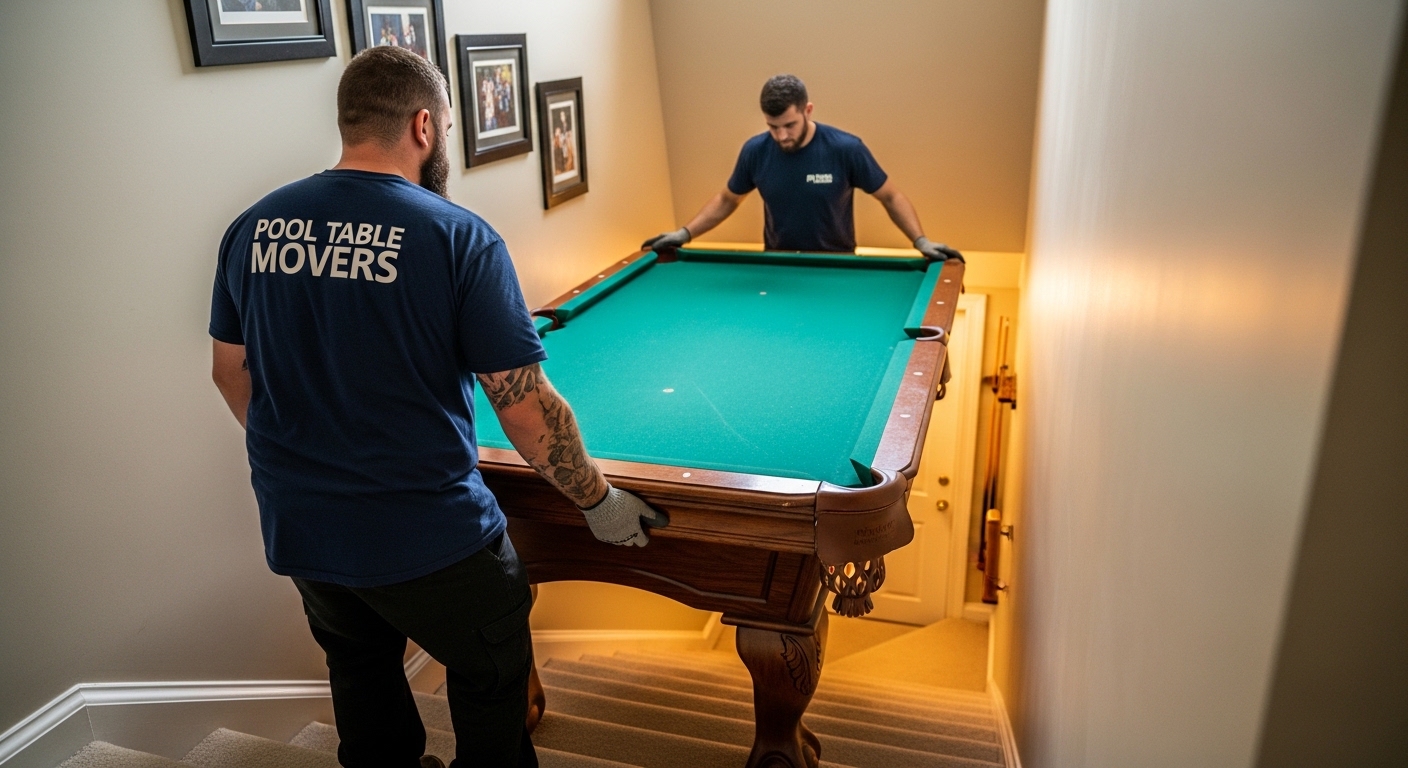 Pool Table Movers Dallas Ensuring Precision Table Leveling