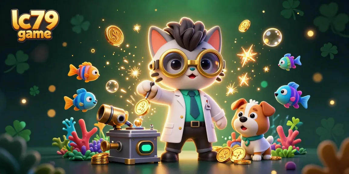 Trò chơi lc79 game với hình ảnh động từ những sinh vật biển, tạo cảm giác hồi hộp cho người chơi