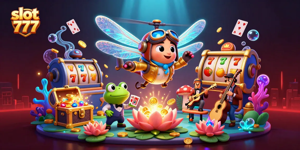 Spin and win with slot 777 in a vibrant underwater casino scene filled with dynamic elements.