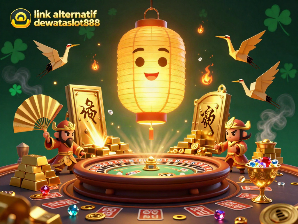 Permainan live casino tampil menakjubkan di link alternatif dewataslot888 dengan elemen emas dan kemewahan.