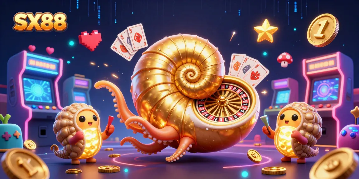 SX88 offers exciting gameplay with a giant nautilus roulette wheel and dynamic casino elements.