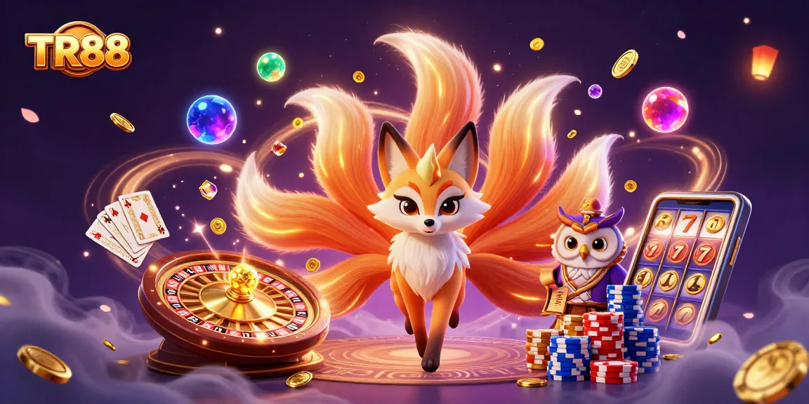 Win big with TR88's vibrant casino spirit scene filled with enchanting characters and exciting game elements.