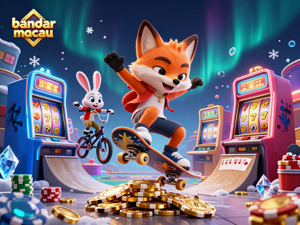 Experience thrilling casino action with bandar toto macau featuring lively characters and vibrant gaming elements.