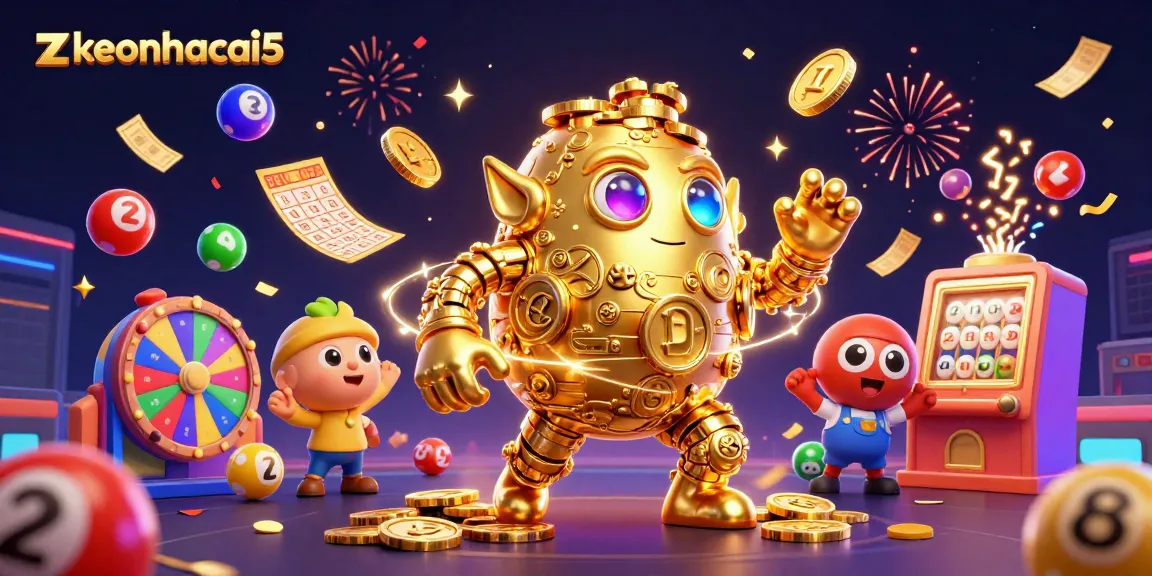 Engage in thrilling gameplay at zkeonhacai5 with vibrant lottery elements and dynamic characters.