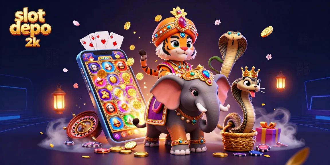 Menangkan slot depo 2k saat bermain dengan harimau raja di festival kasino