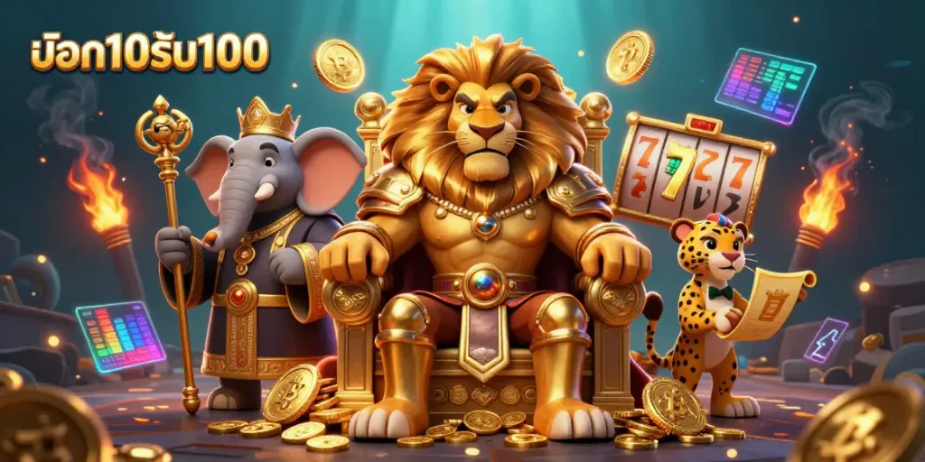 โปรฝาก10รับ100 เล่นเกมได้จริง พบกับโปรโมชั่นที่คุ้มค่าตลอด 24 ชม.