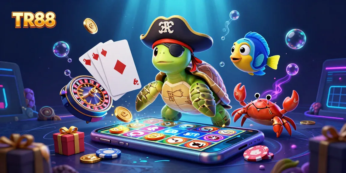 Win big at TR88 with exciting games featuring a pirate turtle adventure.
