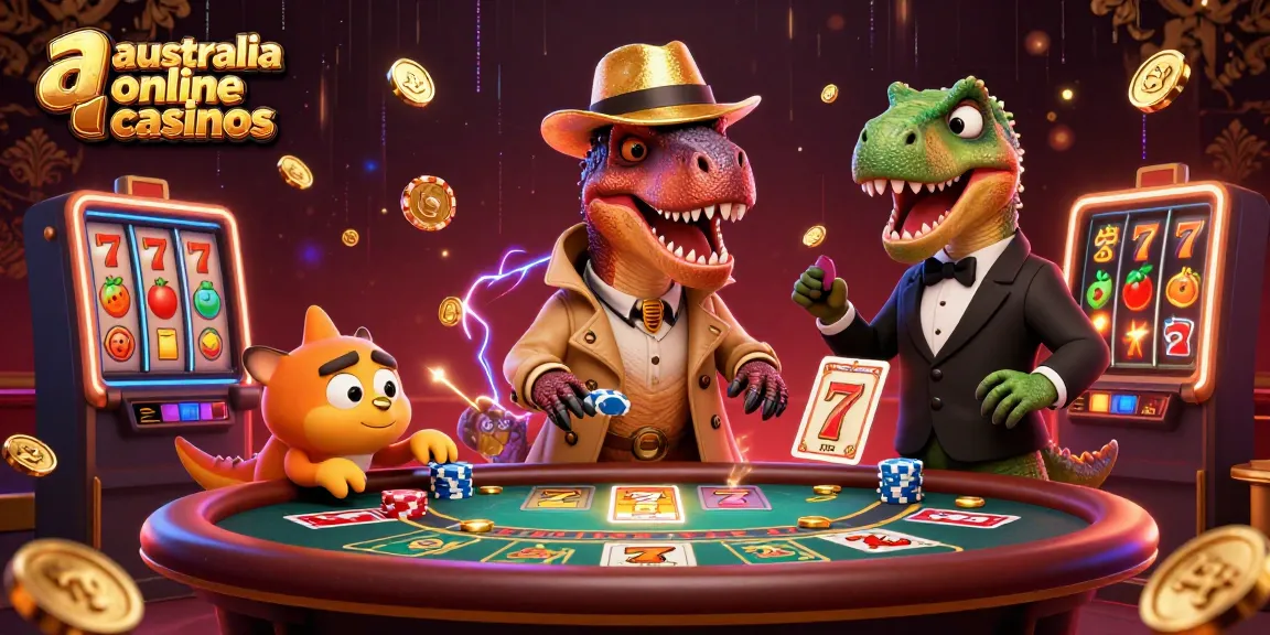 Engage with excitement at australia online casinos featuring a clever velociraptor in disguise!