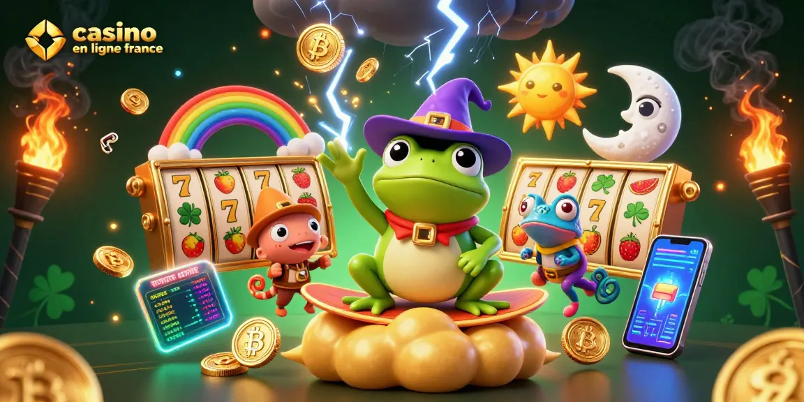 Jouez à des jeux captivants sur casino en ligne france avec des pièces d'or et des personnages magiques.