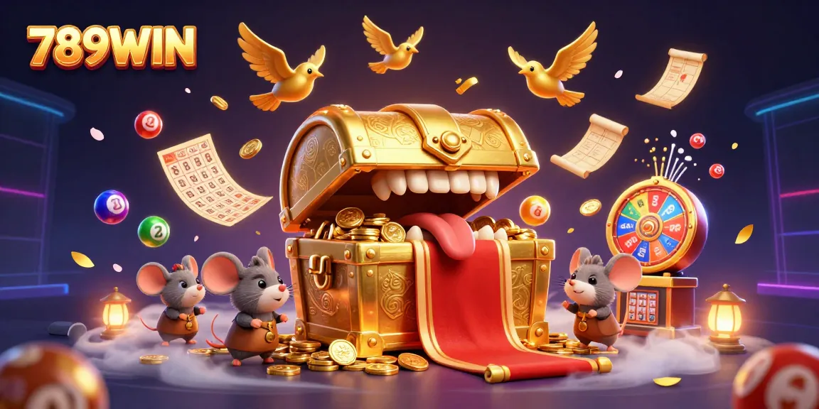 Experience thrilling jackpots at 789WIN with vibrant lottery elements and dynamic gaming excitement.