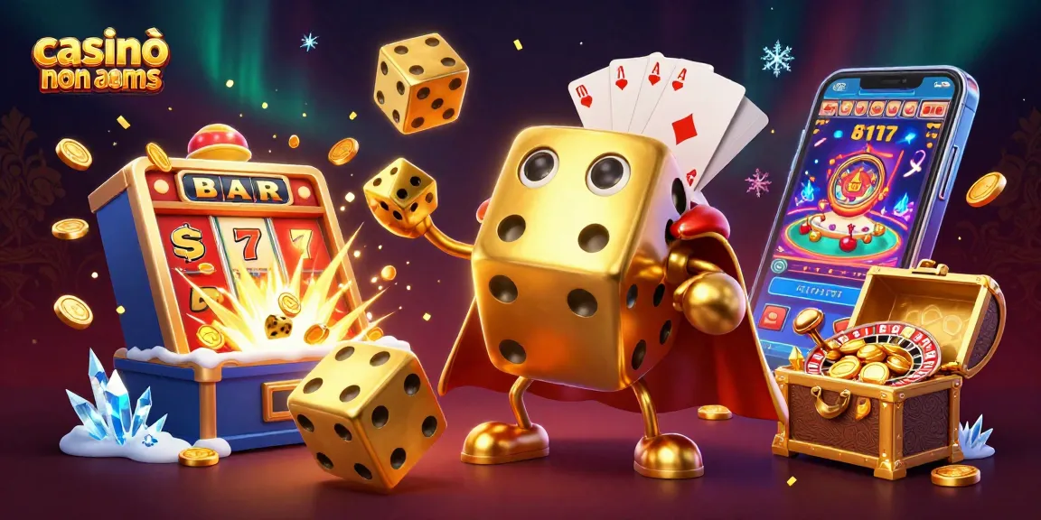 Gioca ai casinò online non AAMS con una slot che esplode in vincite d'oro e dadi volanti.