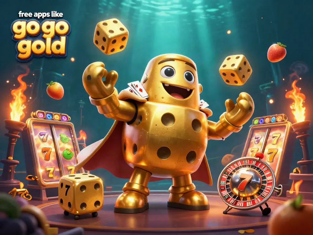 Play exciting slot games in free apps like go go gold with virtual coins and fun characters.