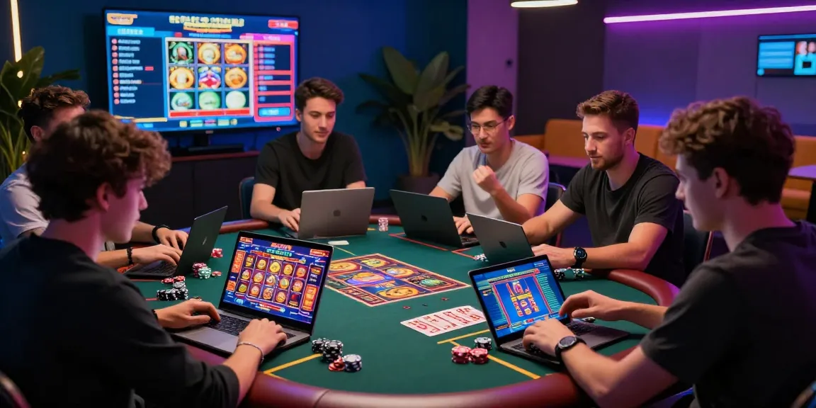 Online gaming environment showcasing players engaged in MPOCASH activities, highlighting the vibrancy and excitement of virtual casinos.
