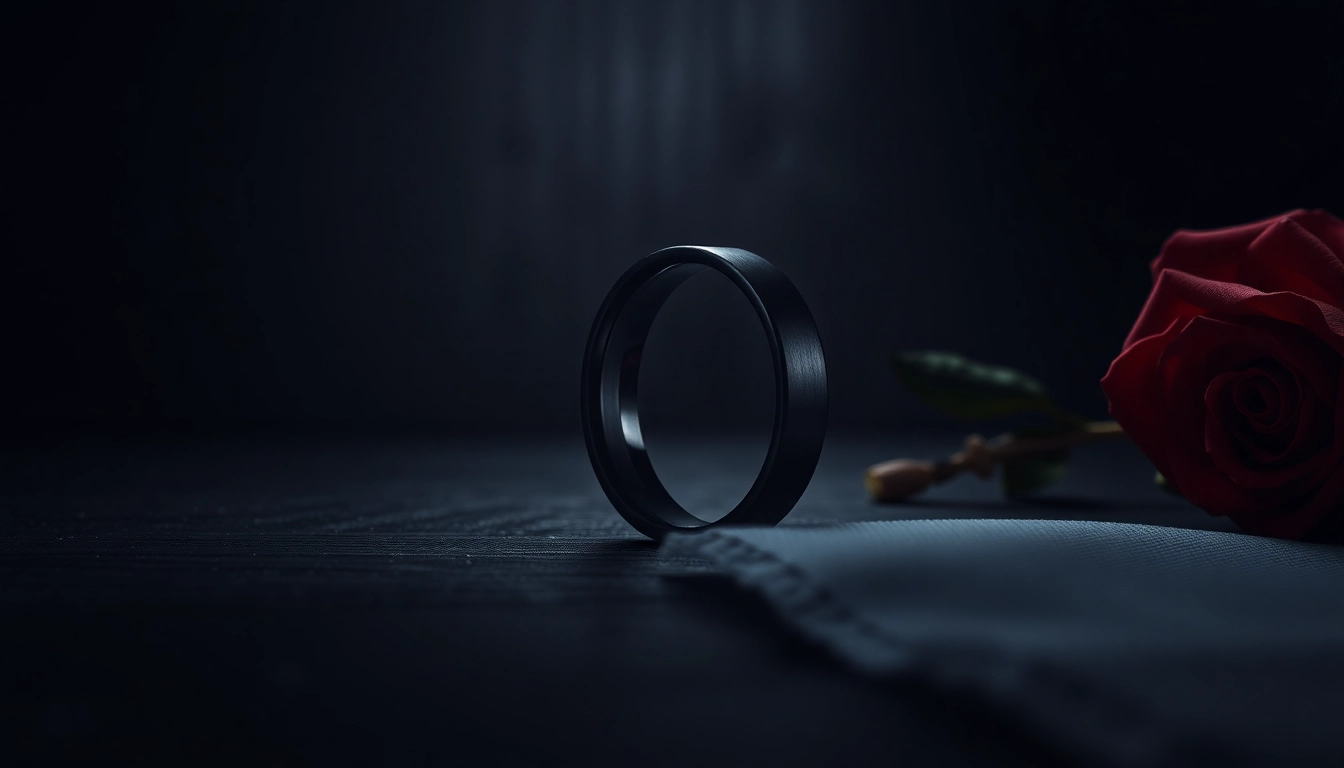 Discover striking Black Wedding Rings for Men featuring sleek designs and unique finishes.