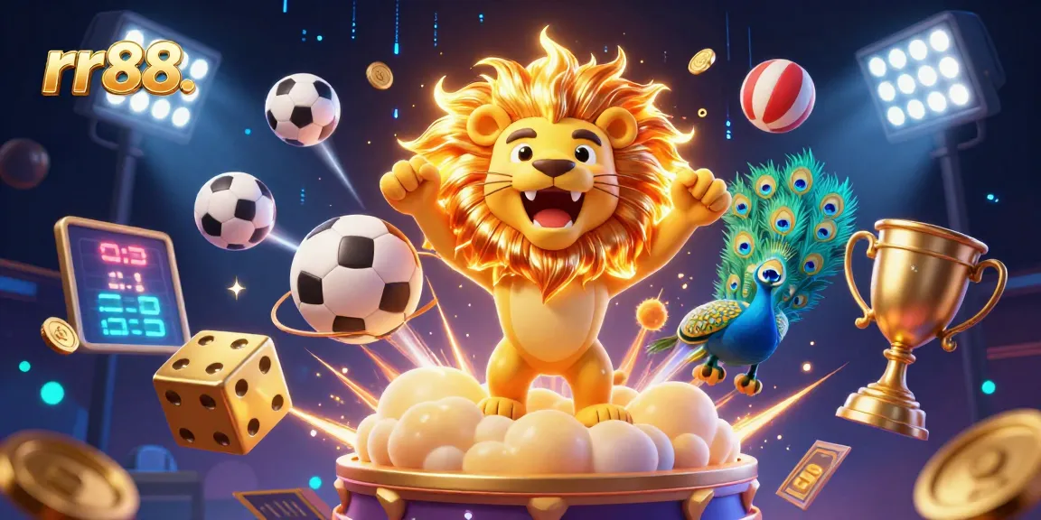 Engage with rr88. and experience thrilling casino action in this vibrant digital illustration.