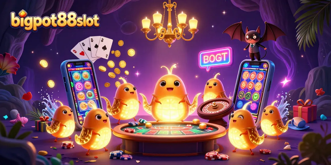 bigpot88slot menampilkan kasino gua bercahaya oleh tim kunang-kunang dengan gaya permainan slot yang memukau